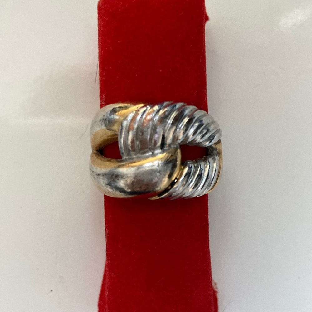 Chunky knot style ring